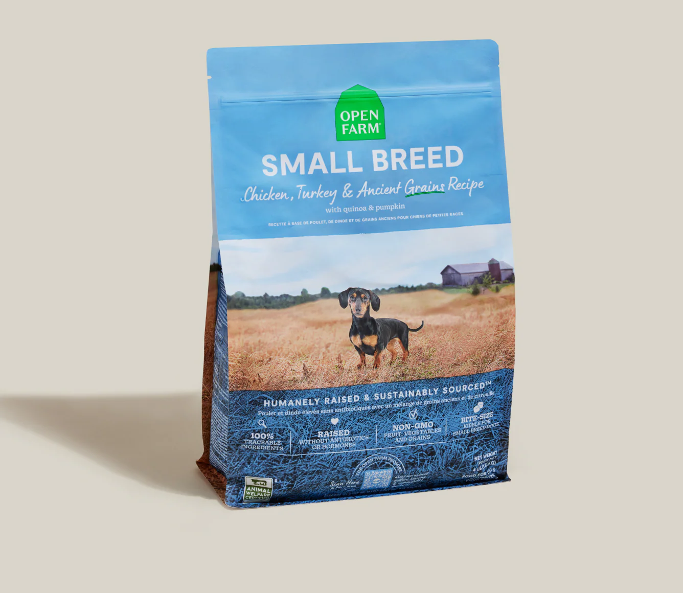 Small Breed Ancient Grains Dog Kibble - Image 2