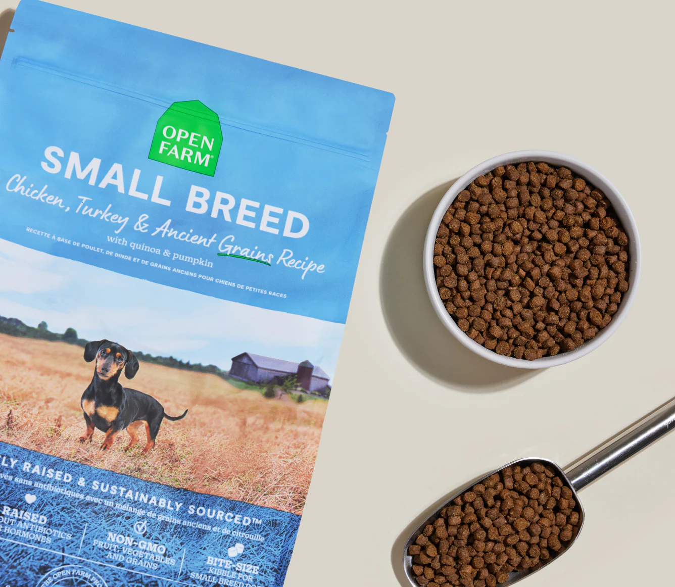 Small Breed Ancient Grains Dog Kibble - Image 3
