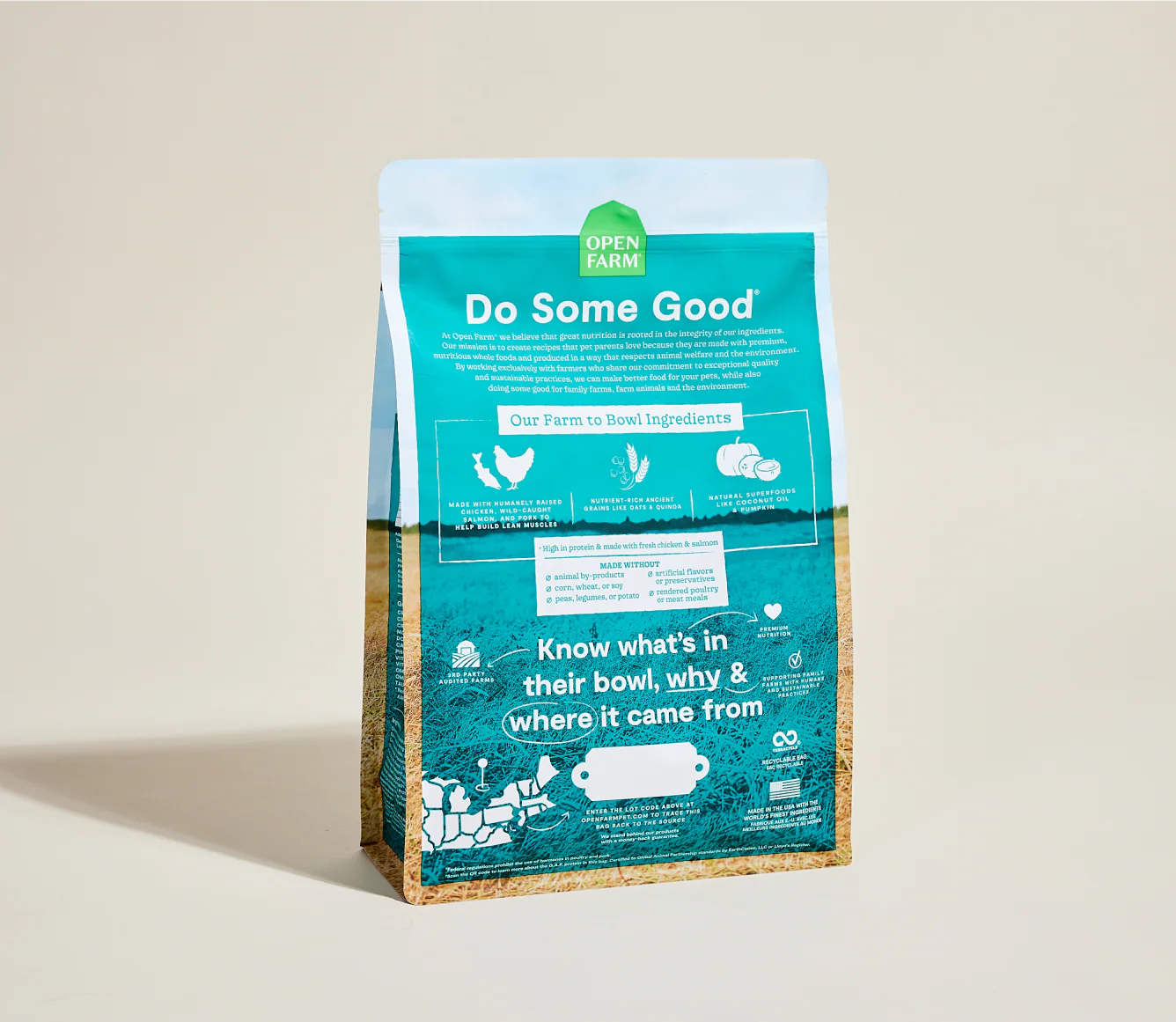 Chicken & Salmon Ancient Grains Puppy Kibble - Image 6