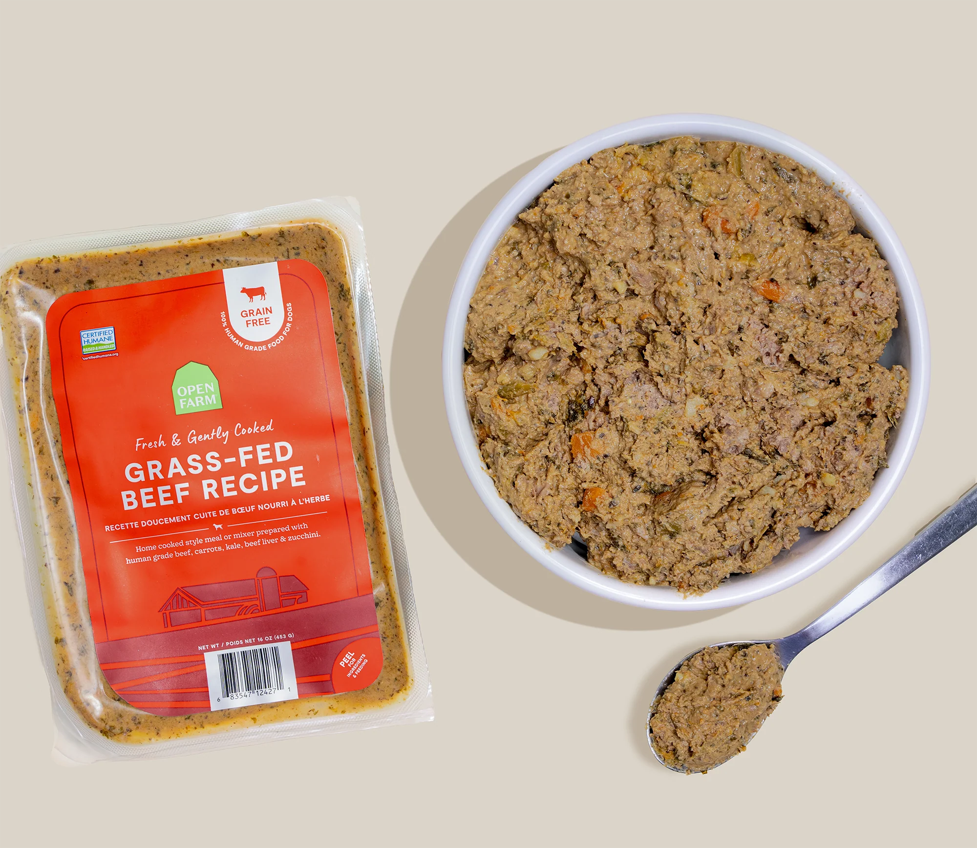 Grass-Fed Beef Grain-Free Freshly Crafted Dog Food - Image 3