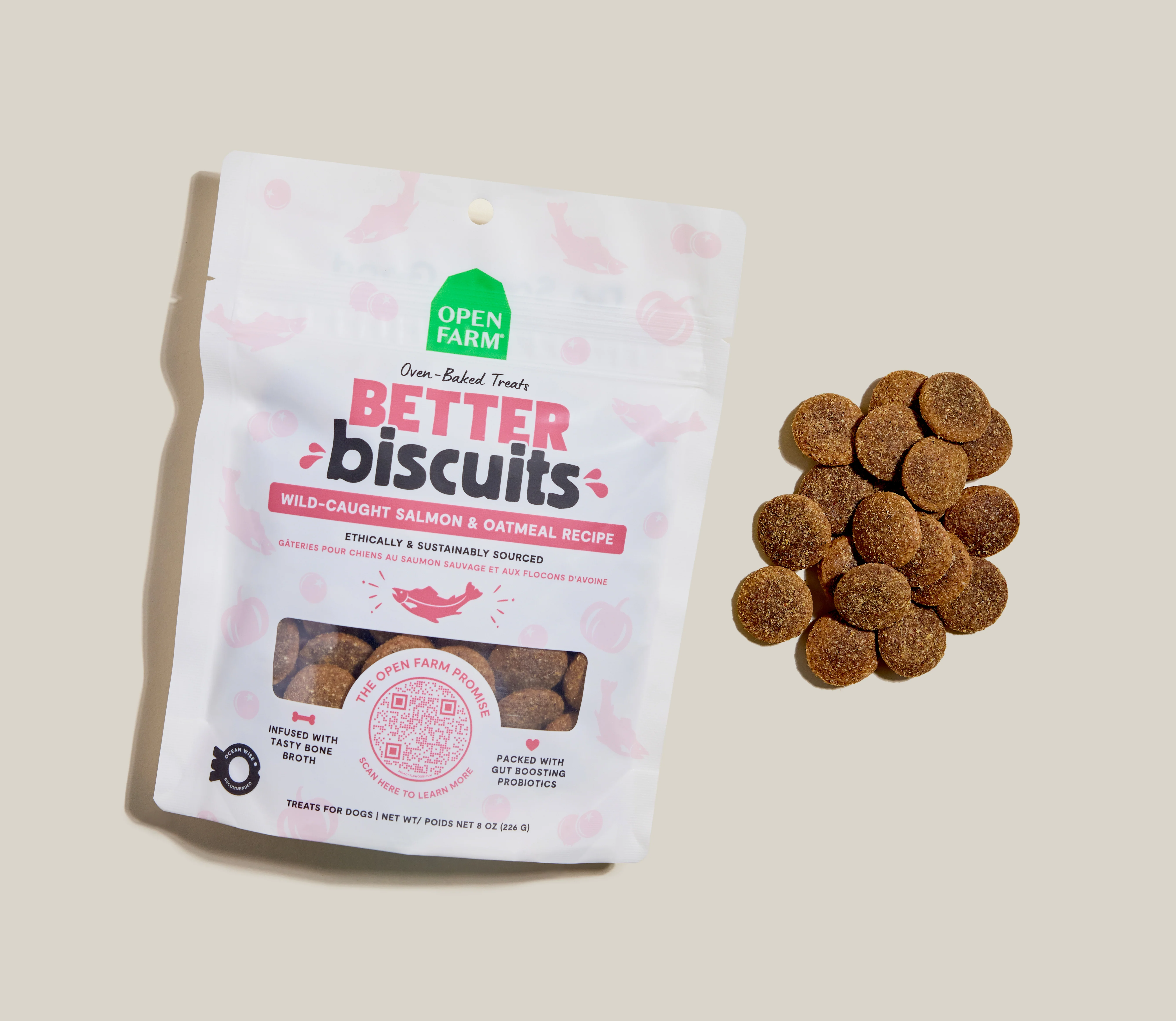 Better Biscuits Wild-Caught Salmon & Oatmeal Treats - Image 6