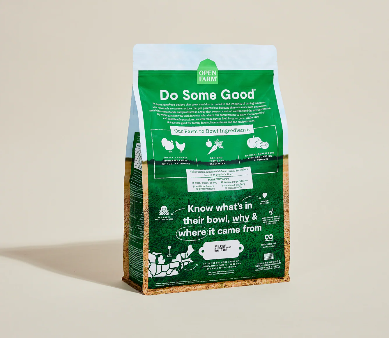 Homestead Turkey & Chicken Grain-Free Dog Kibble - Image 6