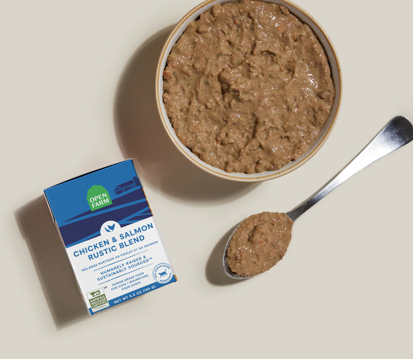 Chicken & Salmon Rustic Blend Wet Cat Food - Image 3