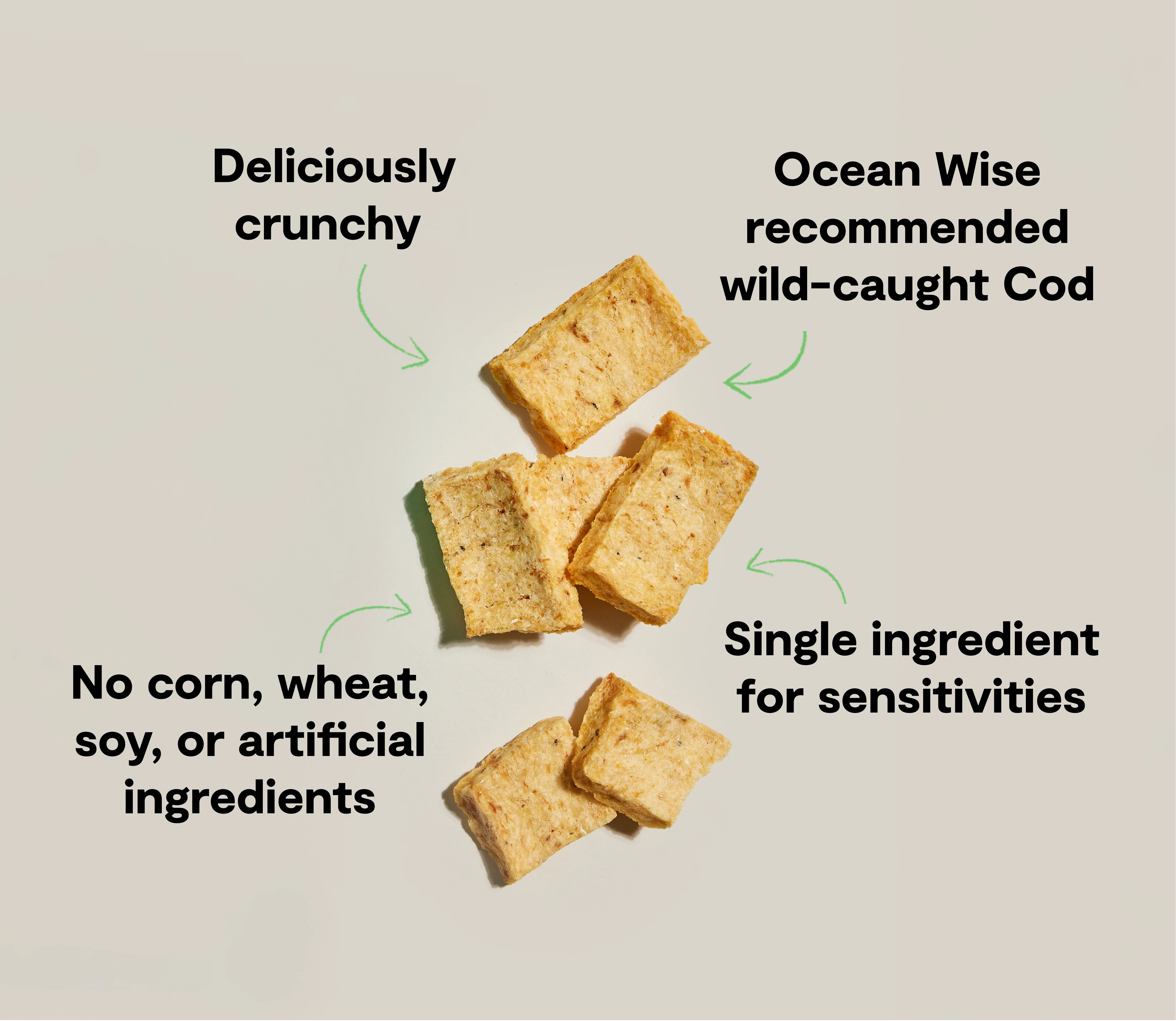 Dehydrated Cod Fish Treats - Image 5