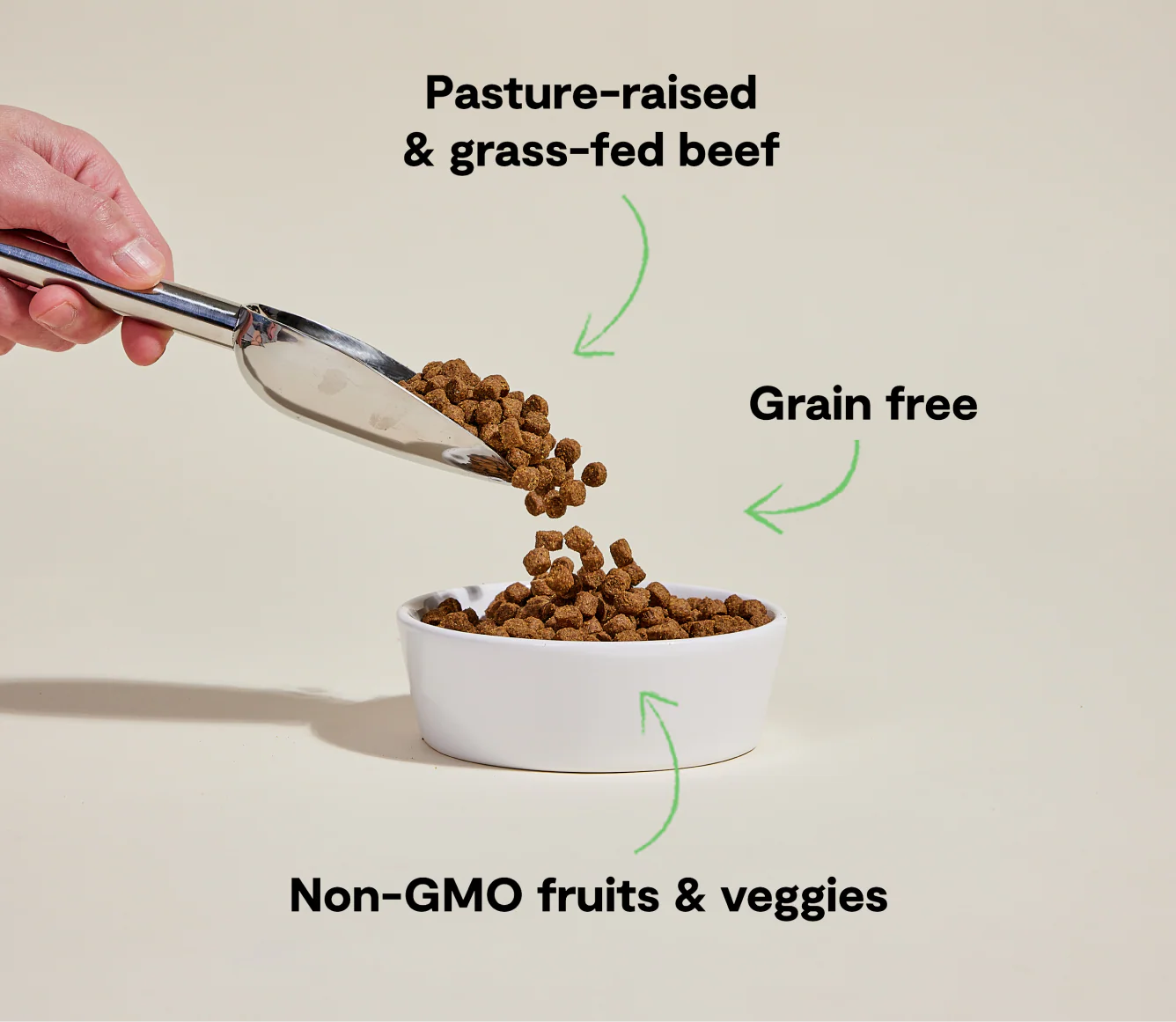 Grass-Fed Beef Grain-Free Dog Kibble - Image 4