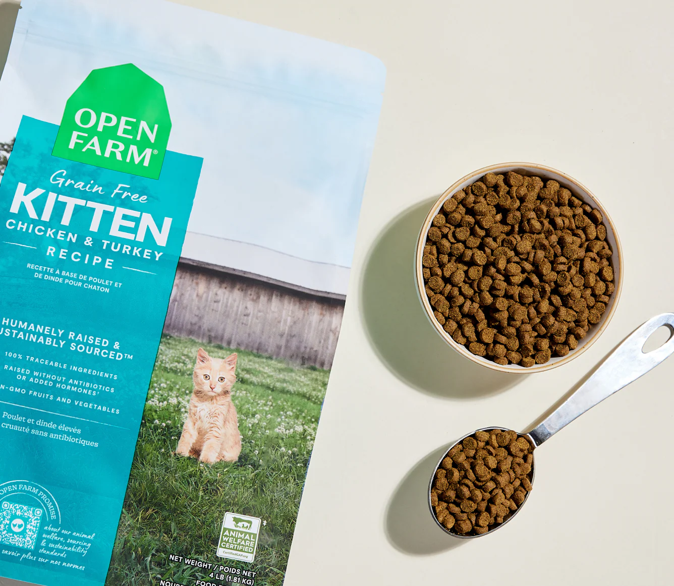 Chicken & Turkey Grain-Free Kitten Kibble - Image 3