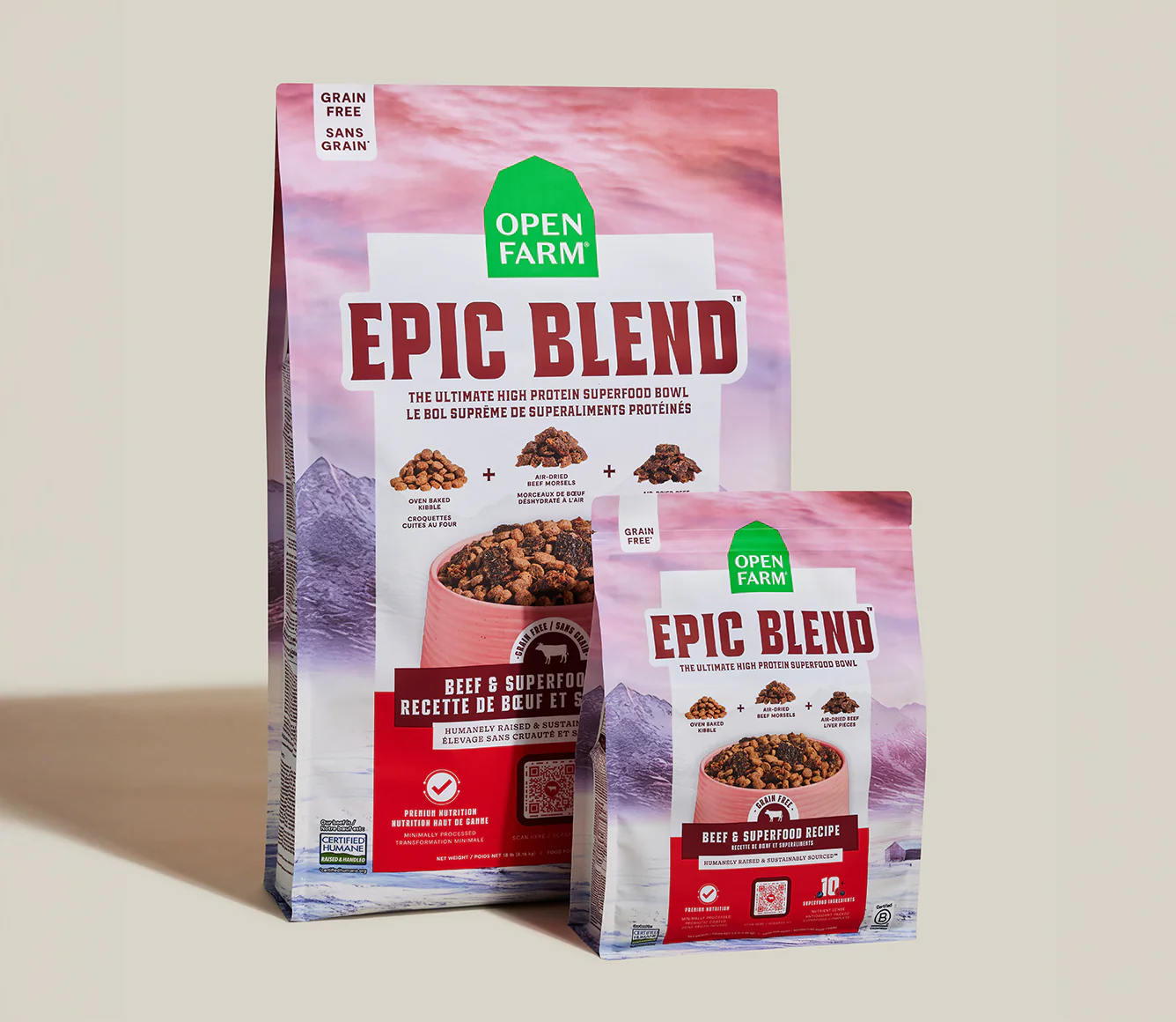 Epic Blend Beef & Superfood Grain-Free Dog Kibble - Image 7