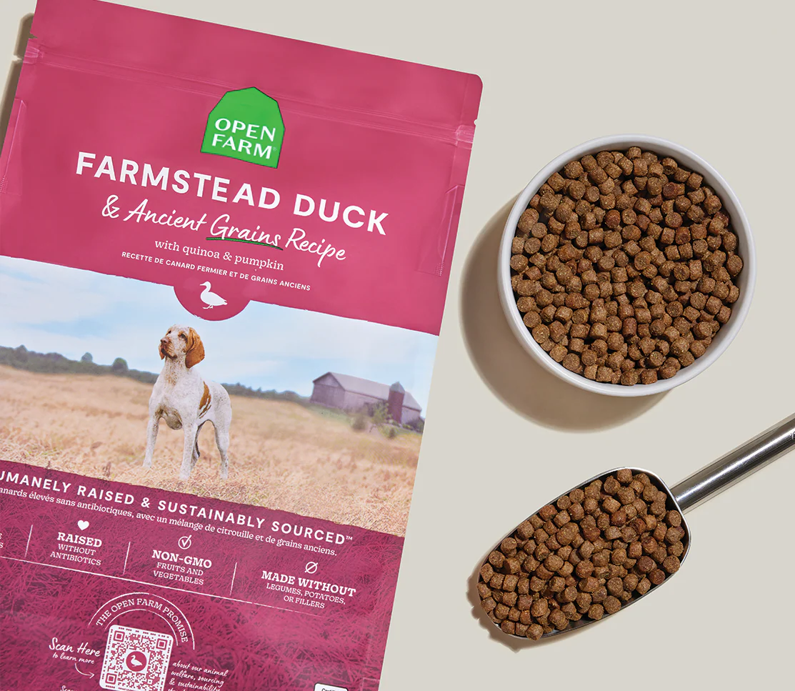 Farmstead Duck Ancient Grains Dog Kibble - Image 3