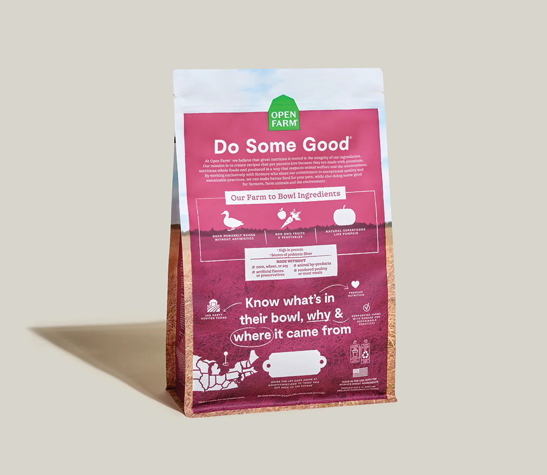 Farmstead Duck Grain-Free Dog Kibble - Image 6