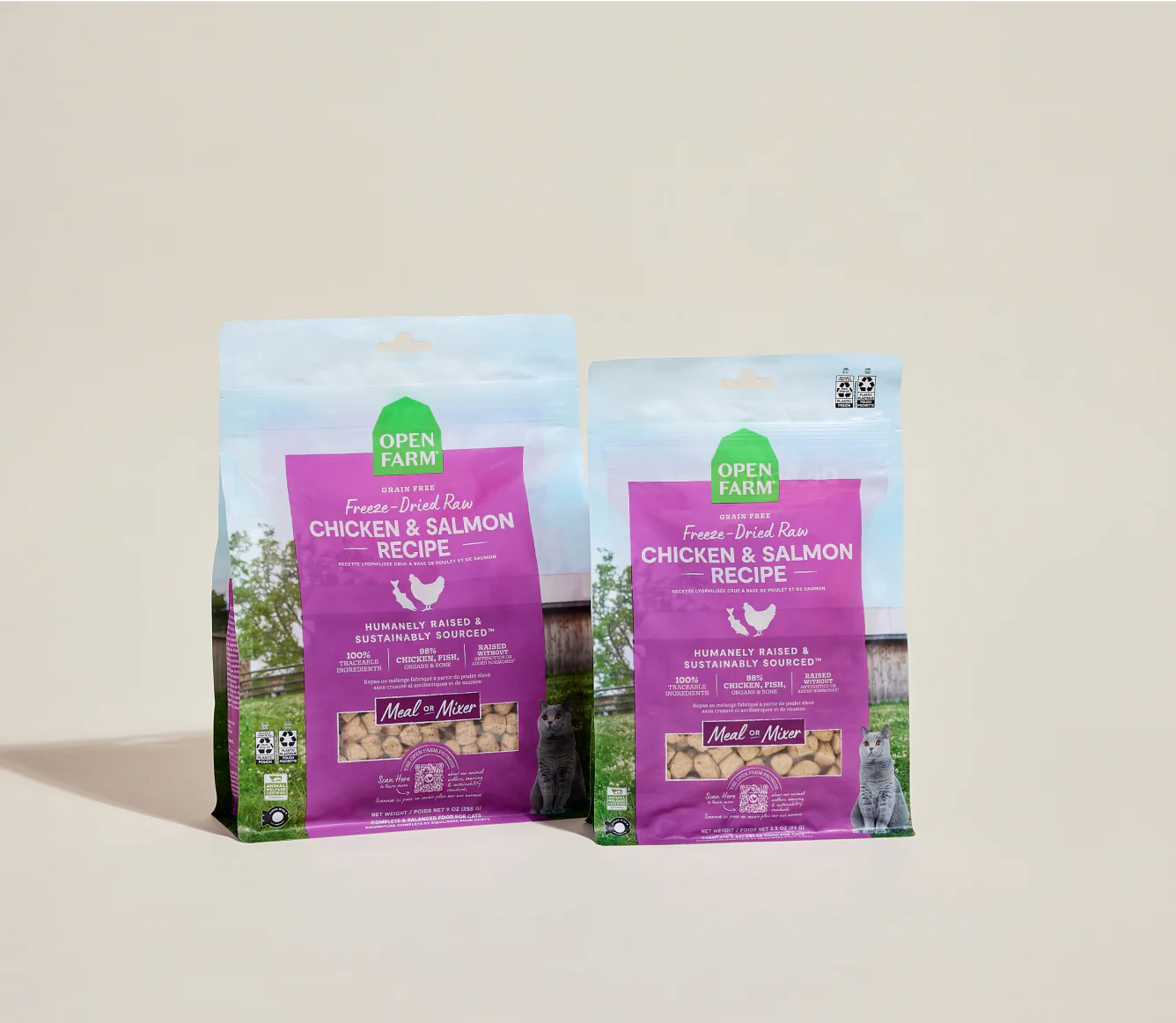 Chicken & Salmon Freeze Dried Raw Morsels for Cats - Image 7