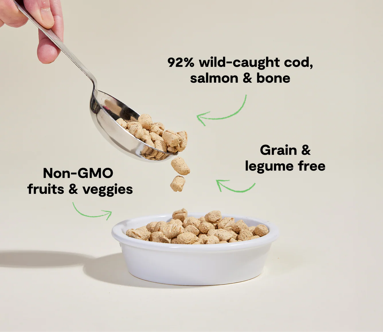 Wild-Caught Salmon & Cod Freeze Dried Raw Morsels for Cats - Image 4
