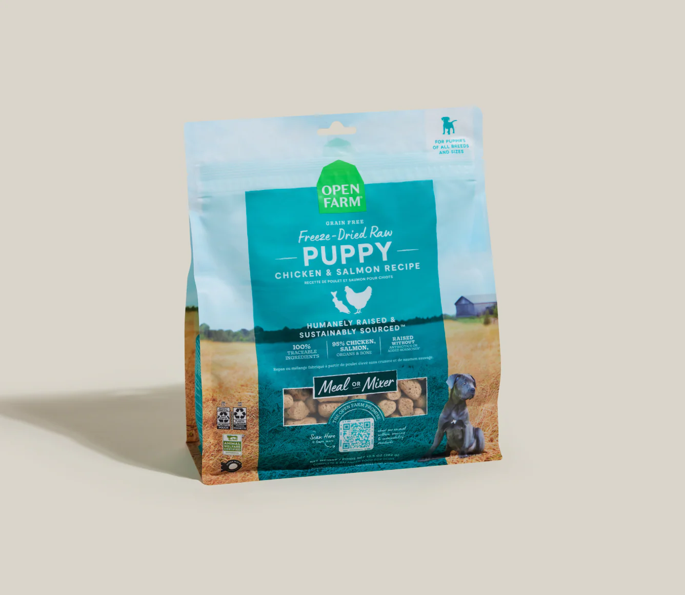 Chicken & Salmon Freeze Dried Raw Morsels for Puppies - Image 2
