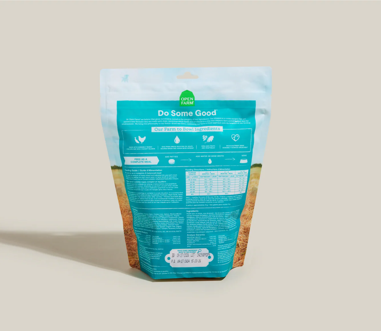 Chicken & Salmon Freeze Dried Raw Patties for Puppies - Image 6
