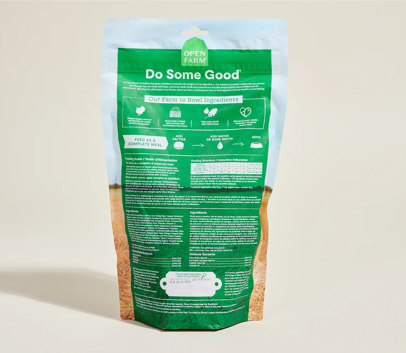 Homestead Turkey Freeze Dried Raw Patties for Dogs - Image 6