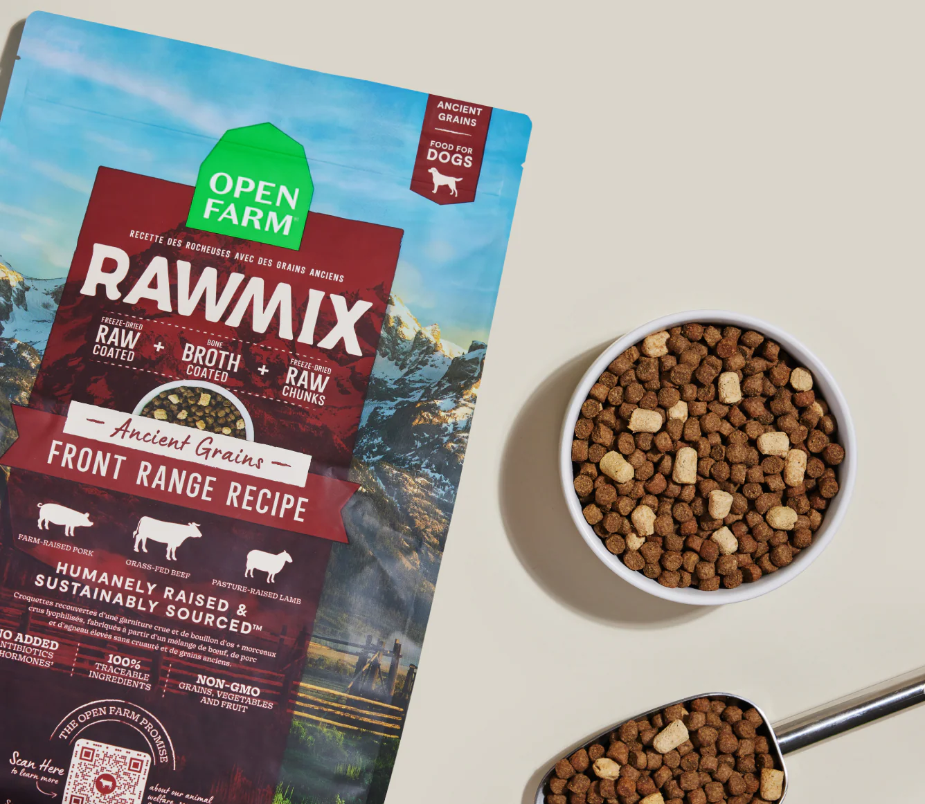 RawMix Front Range Ancient Grains Dog Kibble - Image 3