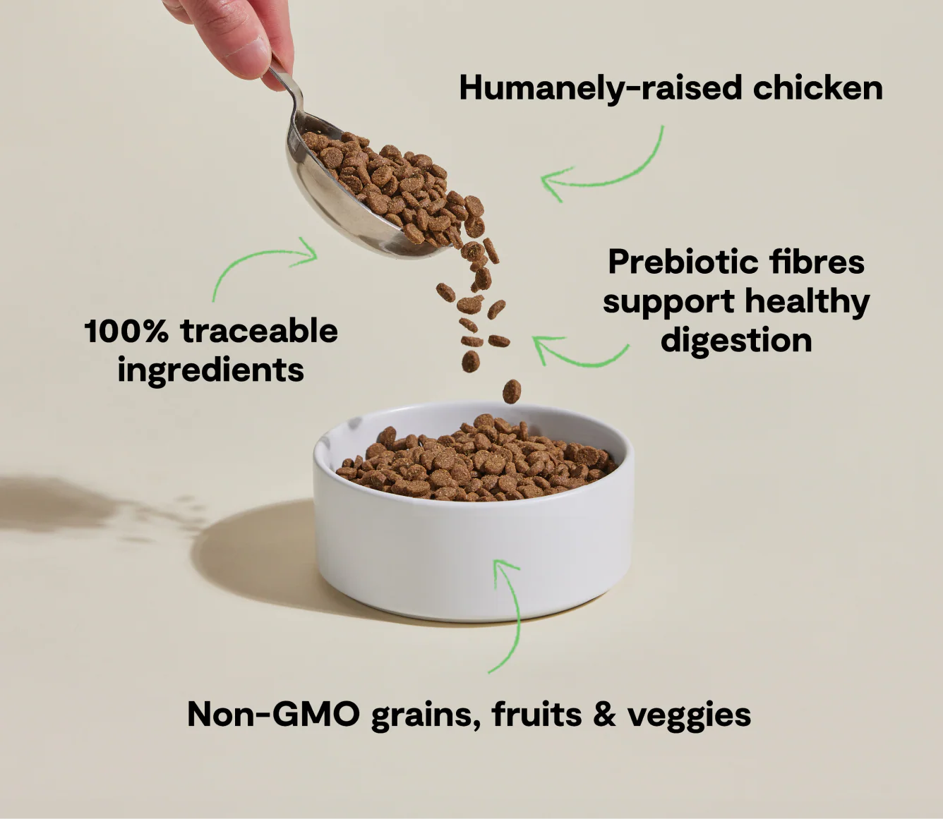 Goodbowl™ Harvest Chicken & Brown Rice Cat Kibble - Image 4