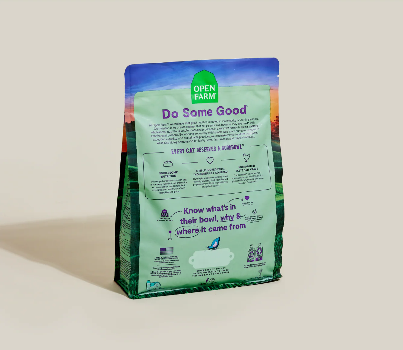 Goodbowl™ Harvest Chicken & Brown Rice Cat Kibble - Image 6