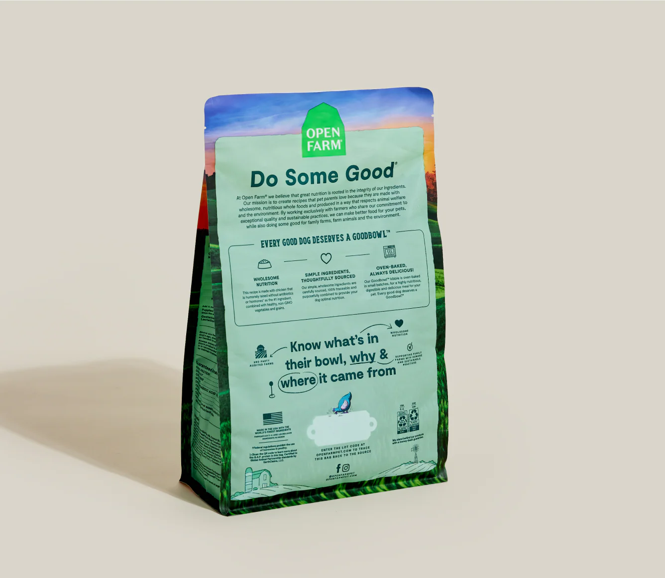 Goodbowl™ Harvest Chicken & Brown Rice Dog Kibble - Image 6