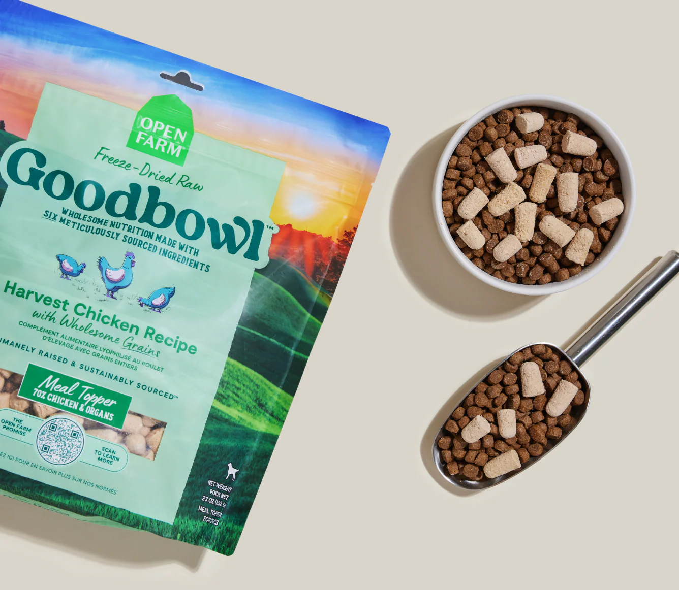 Goodbowl™ Harvest Chicken Freeze Dried Raw Morsels for Dogs - Image 3