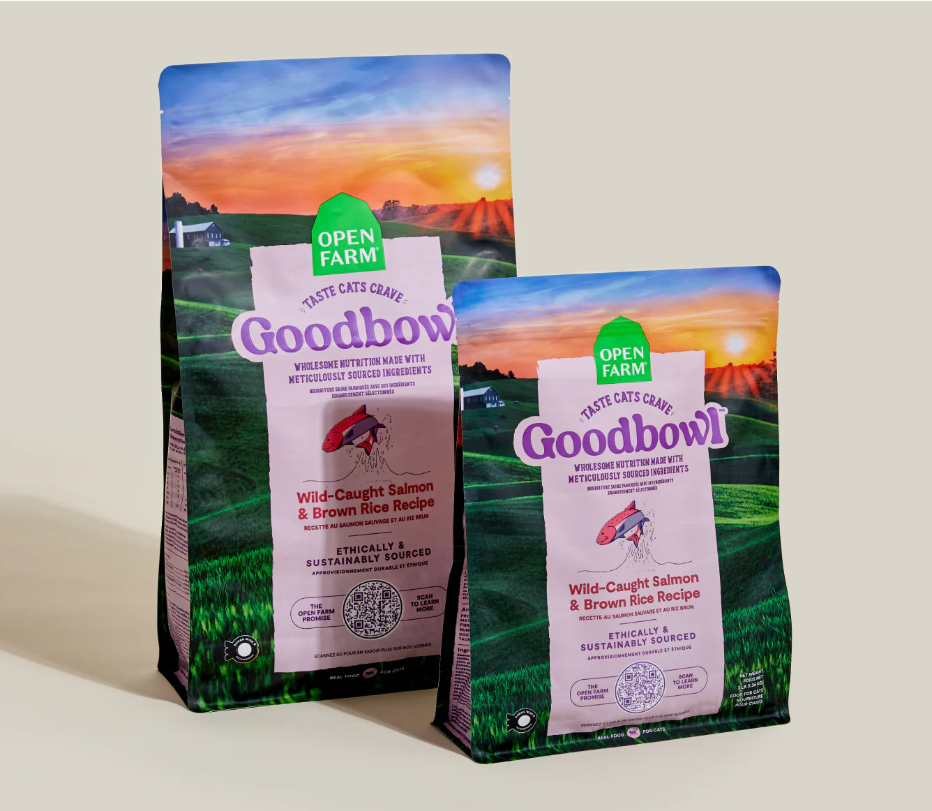 Goodbowl™ Wild-Caught Salmon & Brown Rice Cat Kibble - Image 7