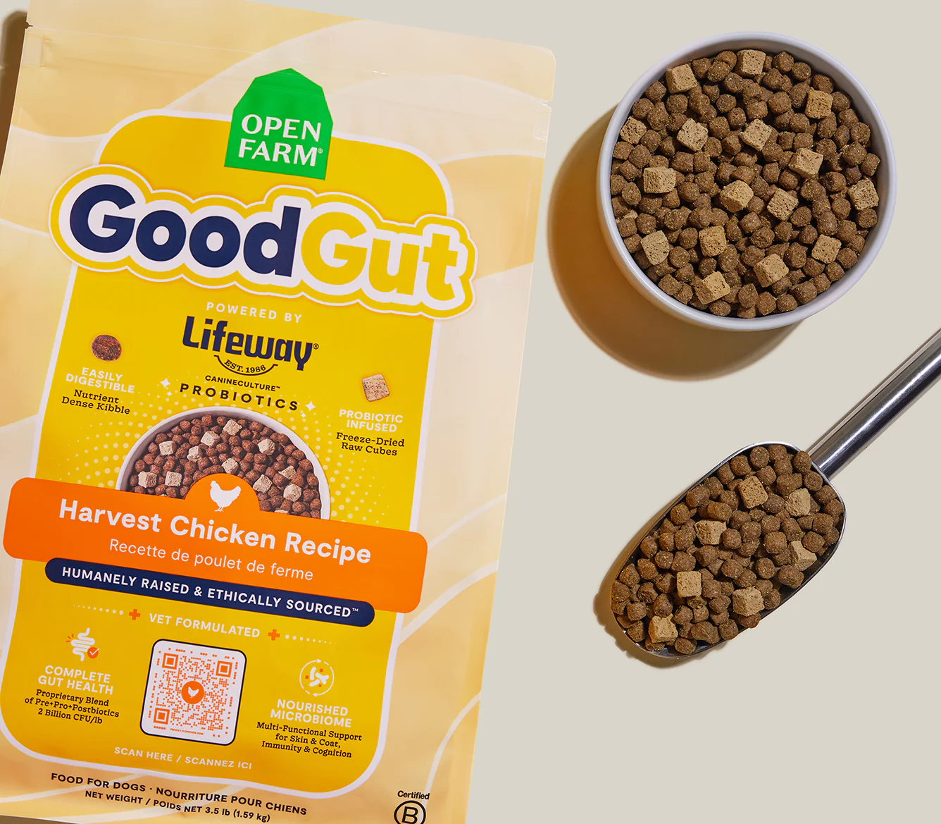 GoodGut Harvest Chicken Dog Kibble - Image 3