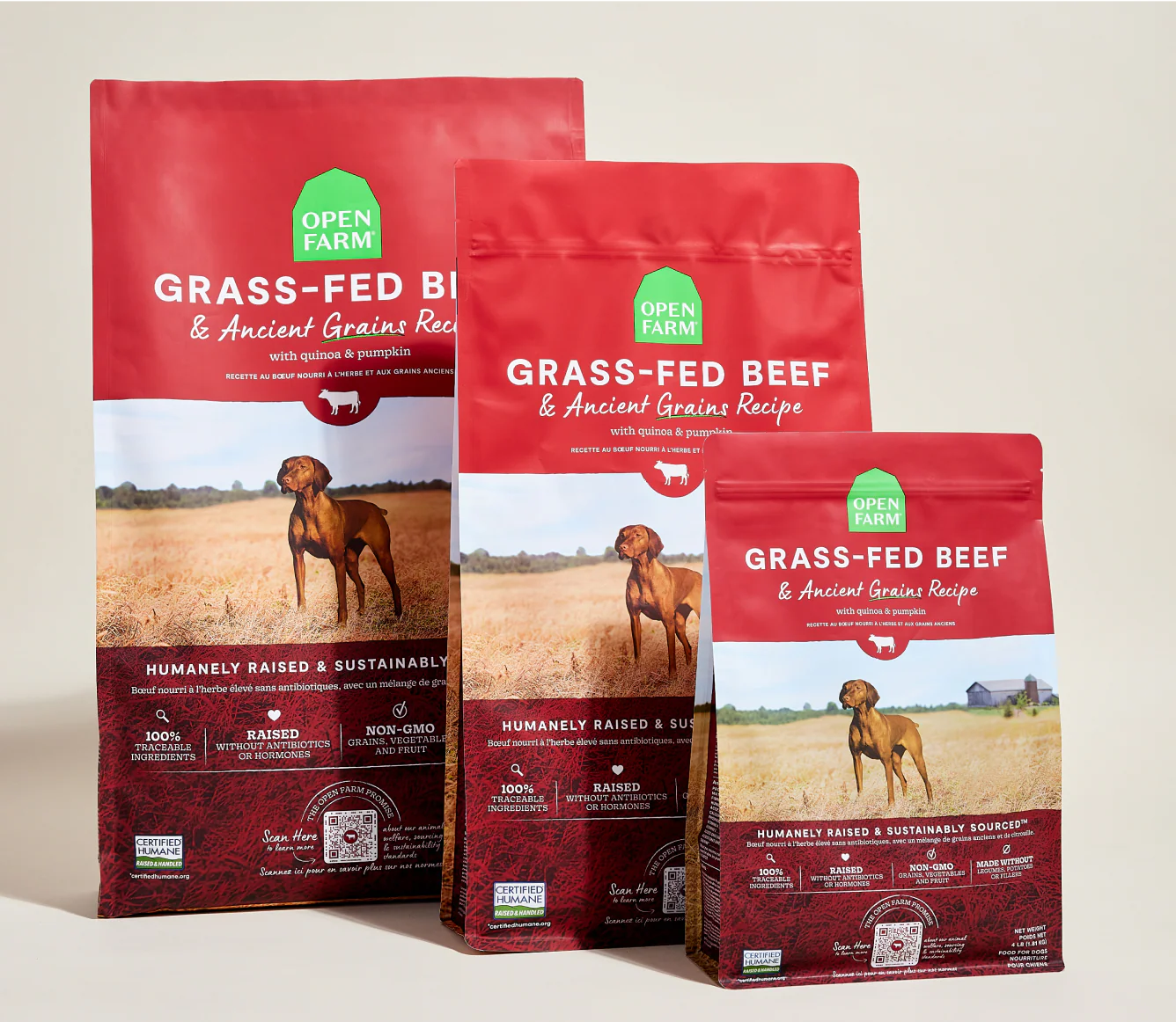 Grass-Fed Beef & Ancient Grains Dog Kibble - Image 7