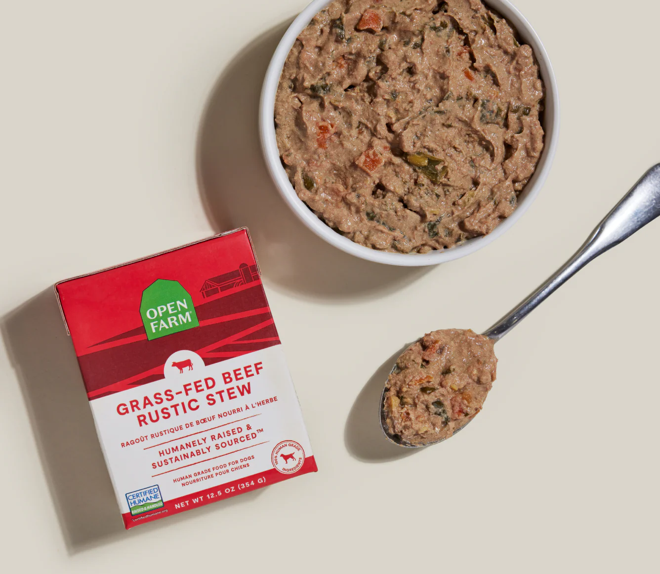 Grass-Fed Beef Rustic Stew Wet Dog Food - Image 3