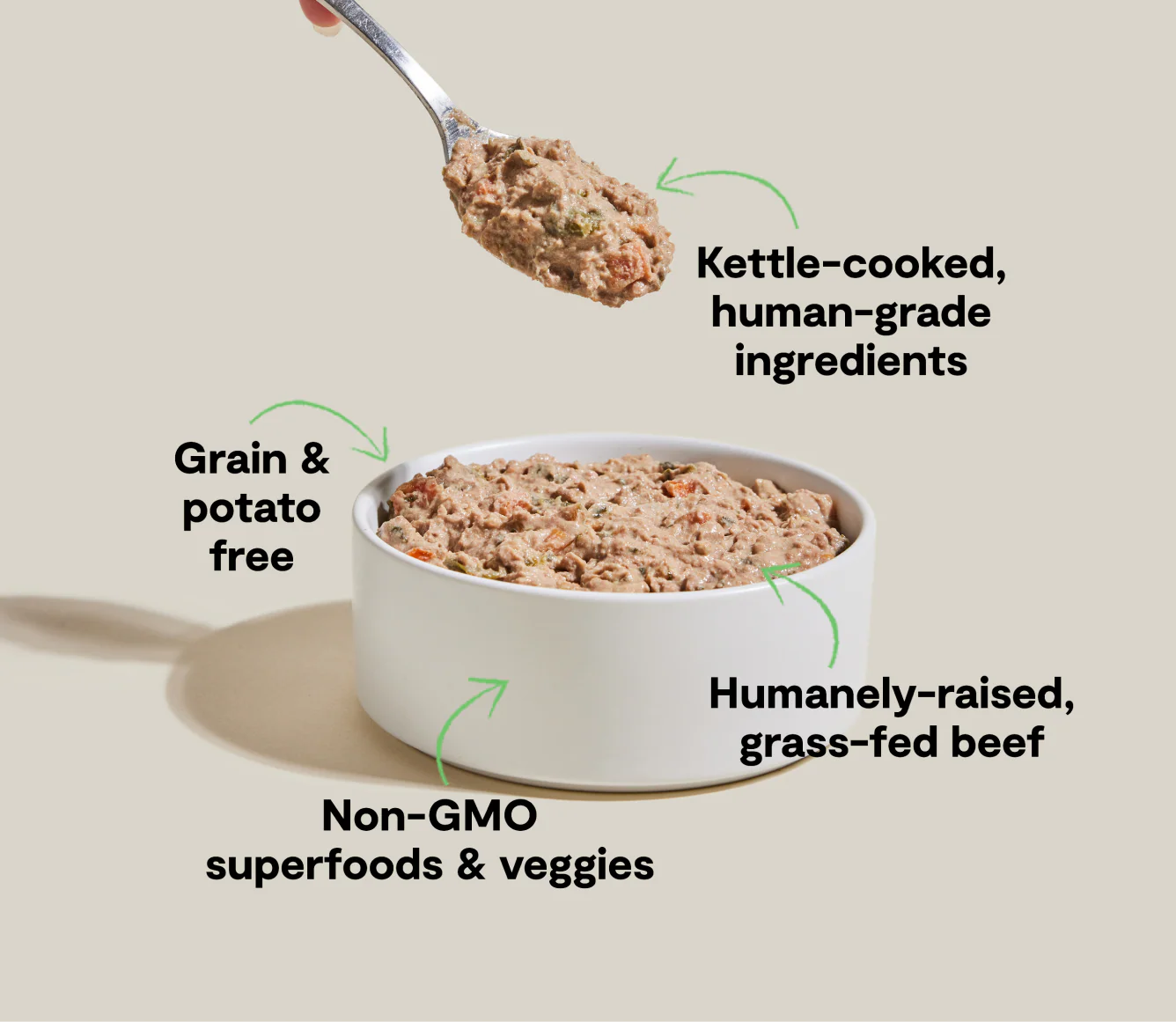Grass-Fed Beef Rustic Stew Wet Dog Food - Image 4
