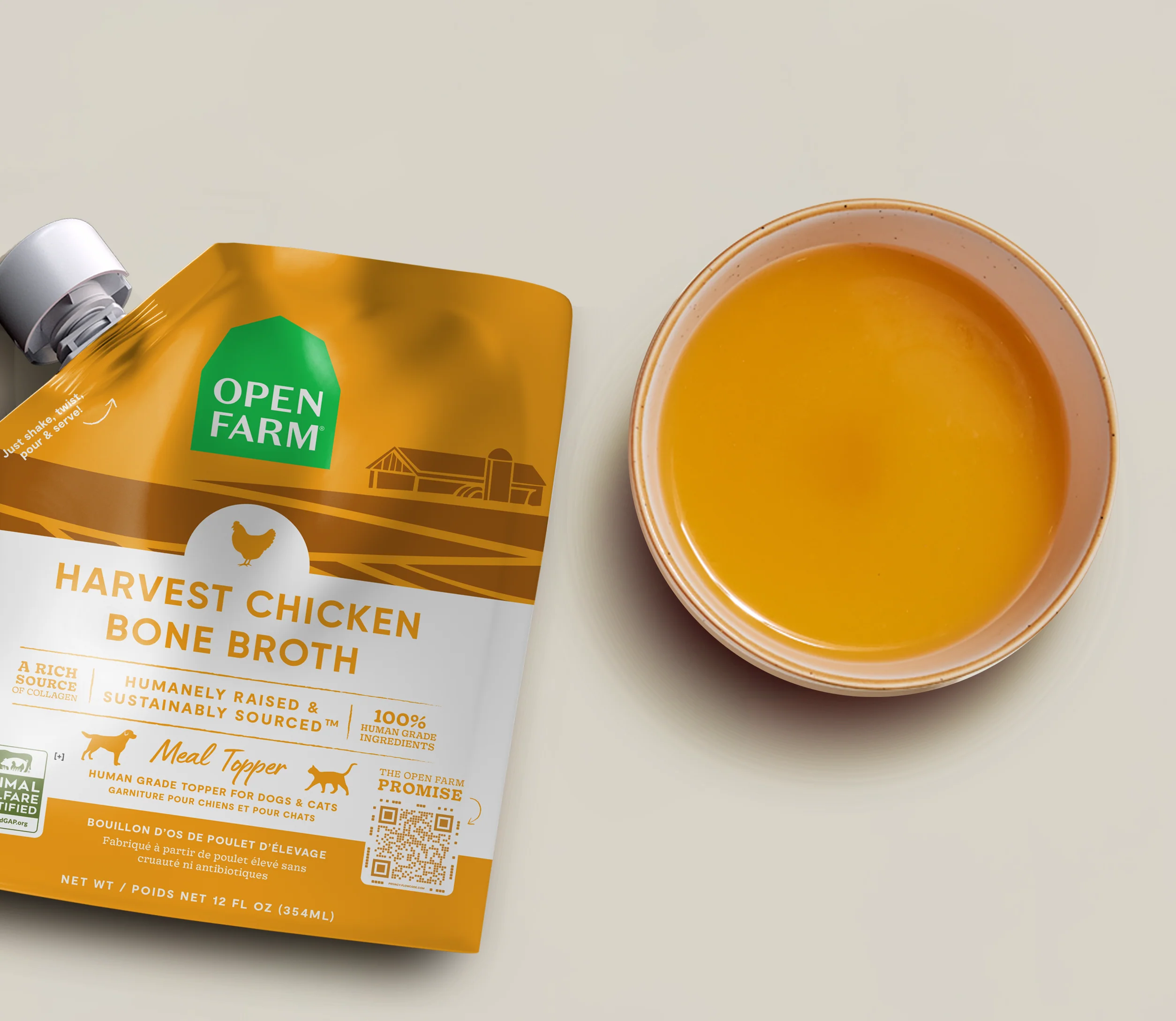Harvest Chicken Bone Broth for Cats - Image 4