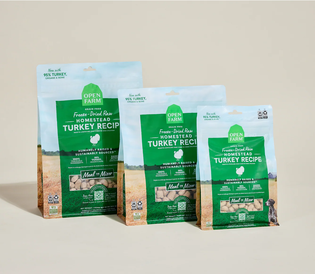 Homestead Turkey Freeze Dried Raw Morsels for Dogs - Image 7