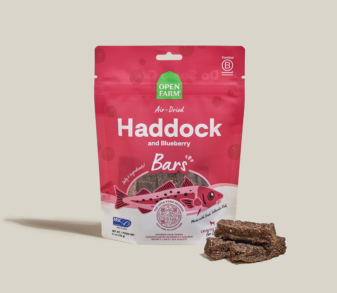 Icelandic Air-Dried Haddock & Blueberry Dog Treat Bars - Image 3