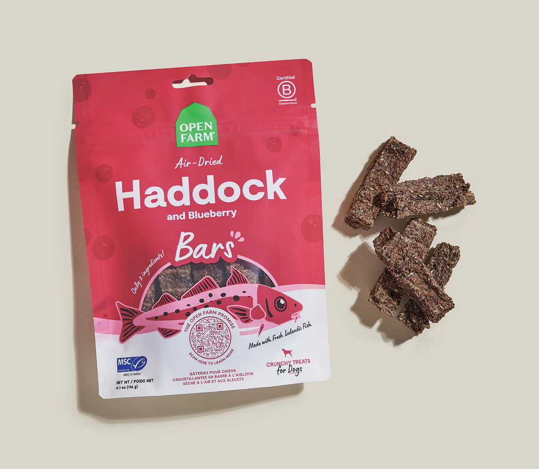 Icelandic Air-Dried Haddock & Blueberry Dog Treat Bars - Image 6