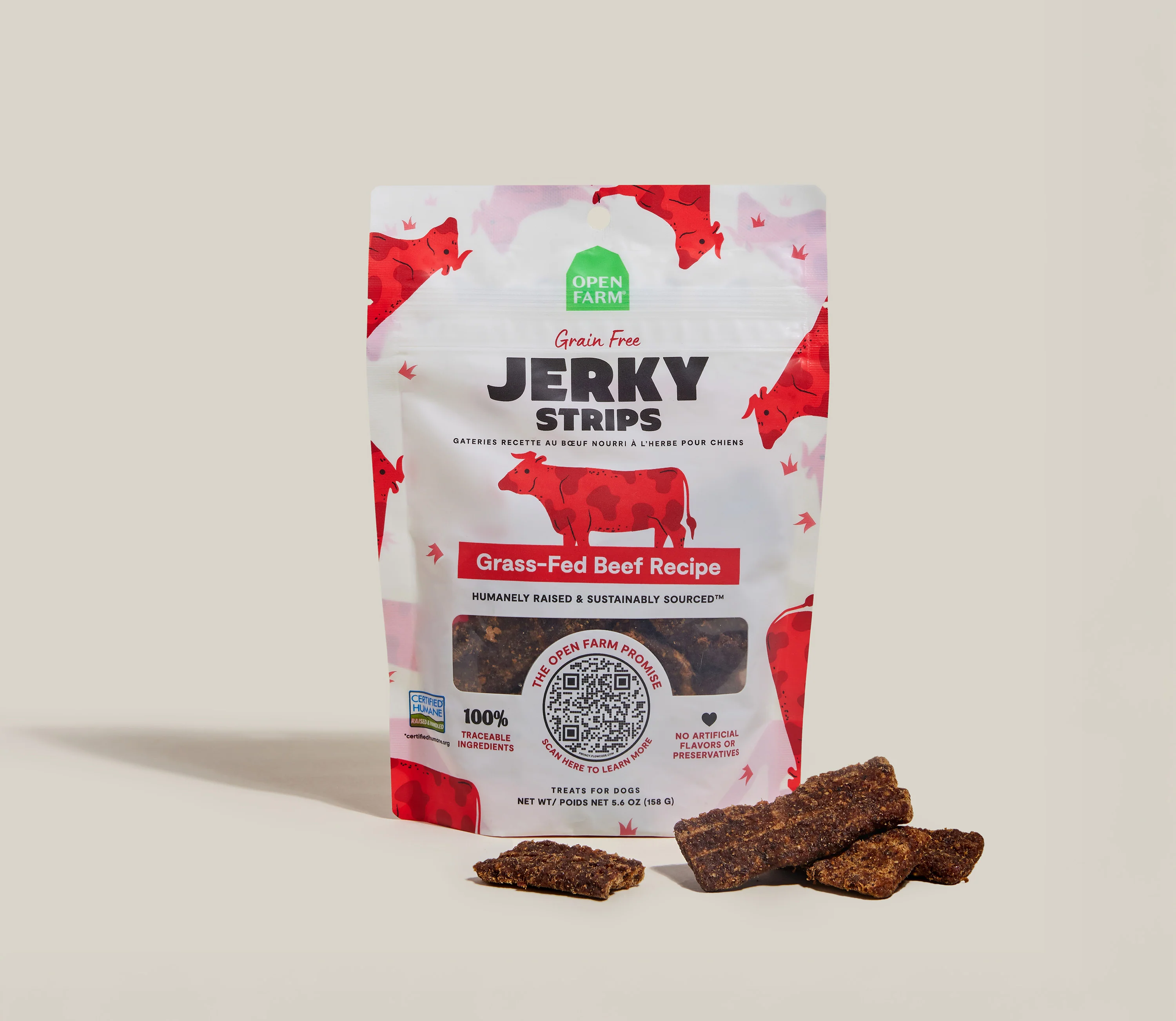Grain-Free Grass-Fed Beef Jerky Strips - Image 3