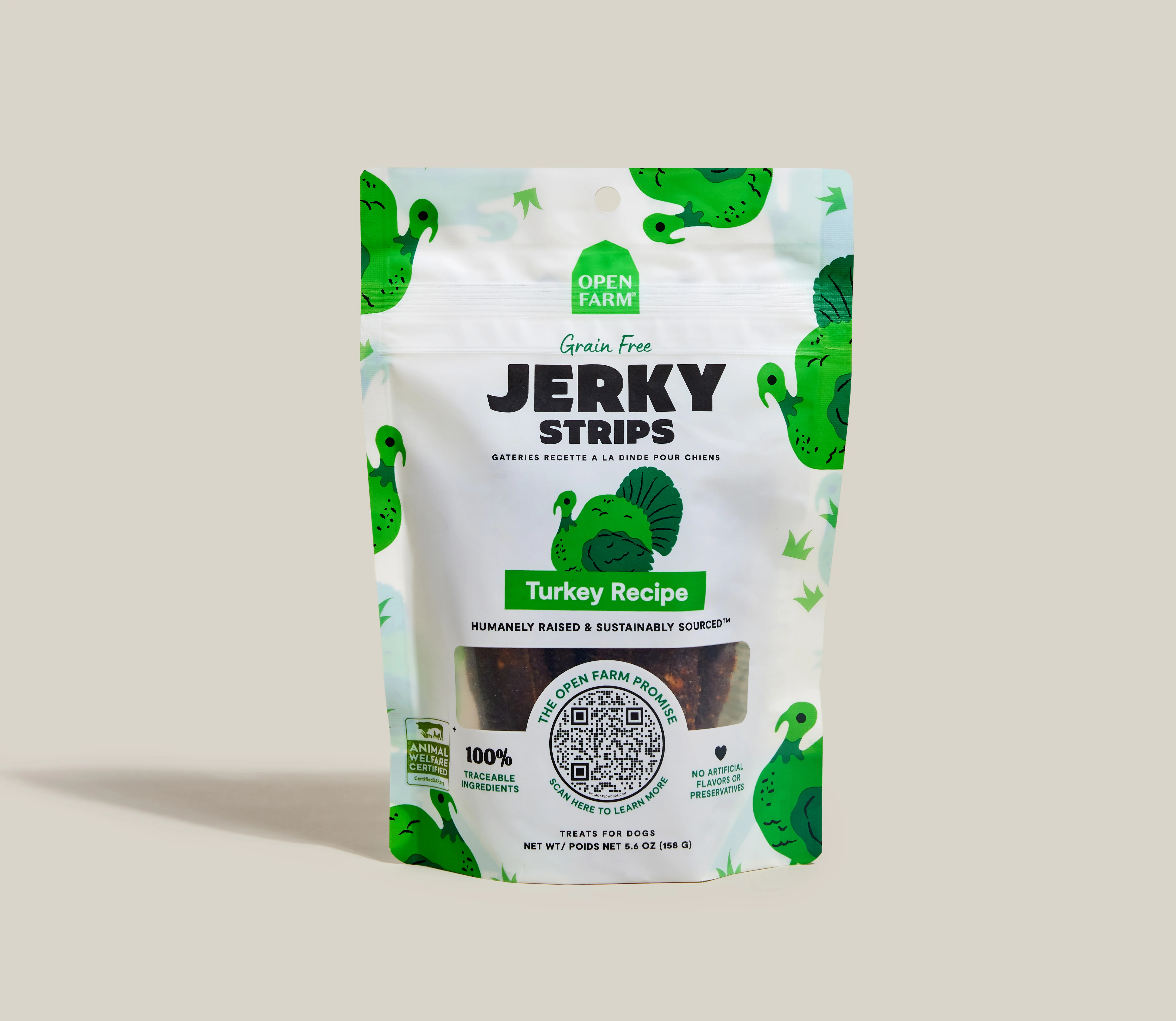 Grain-Free Turkey Jerky Strips - Image 2