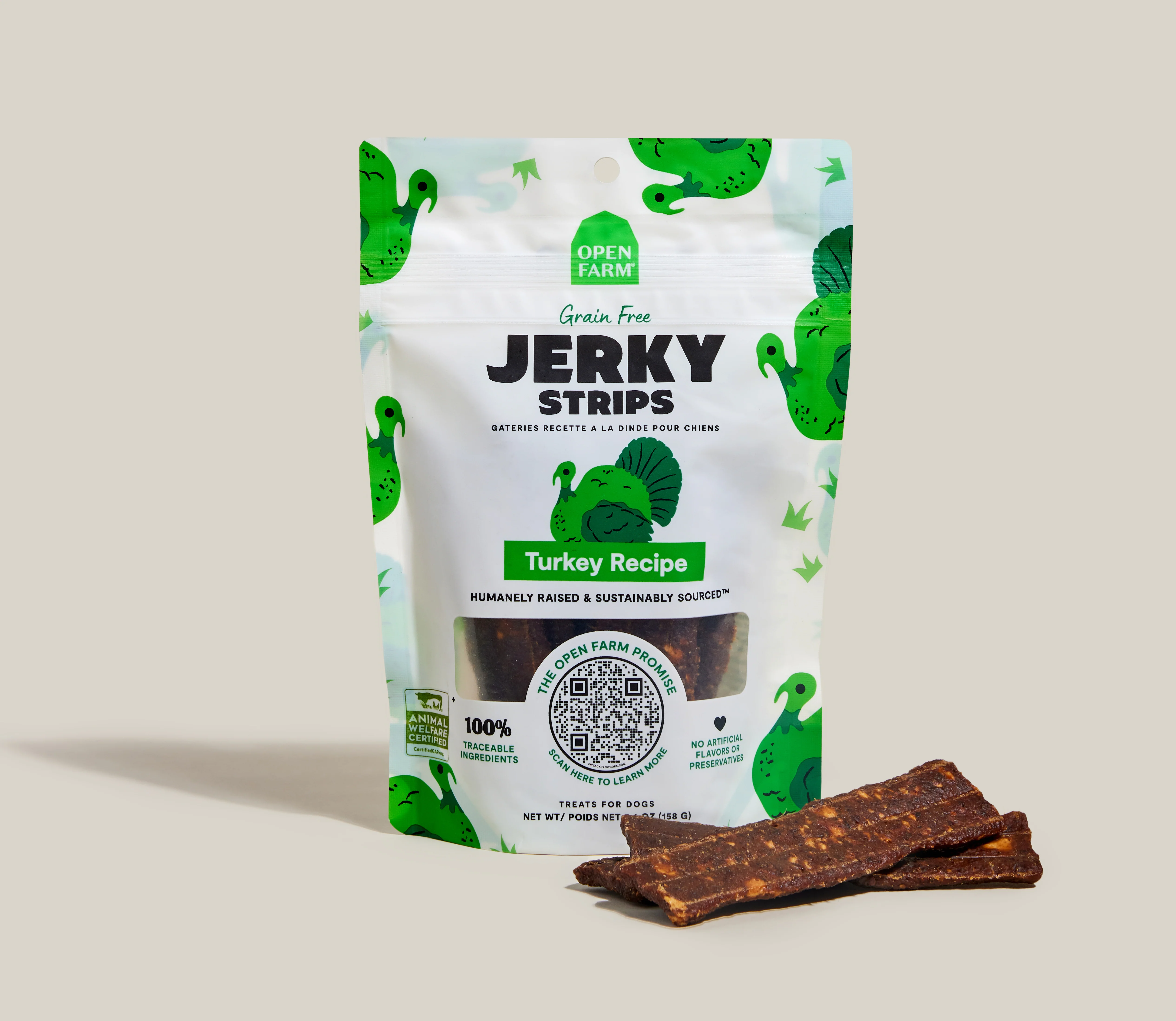 Grain-Free Turkey Jerky Strips - Image 3