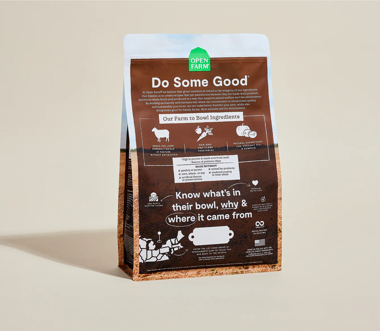 Pasture-Raised Lamb Grain-Free Dog Kibble - Image 6