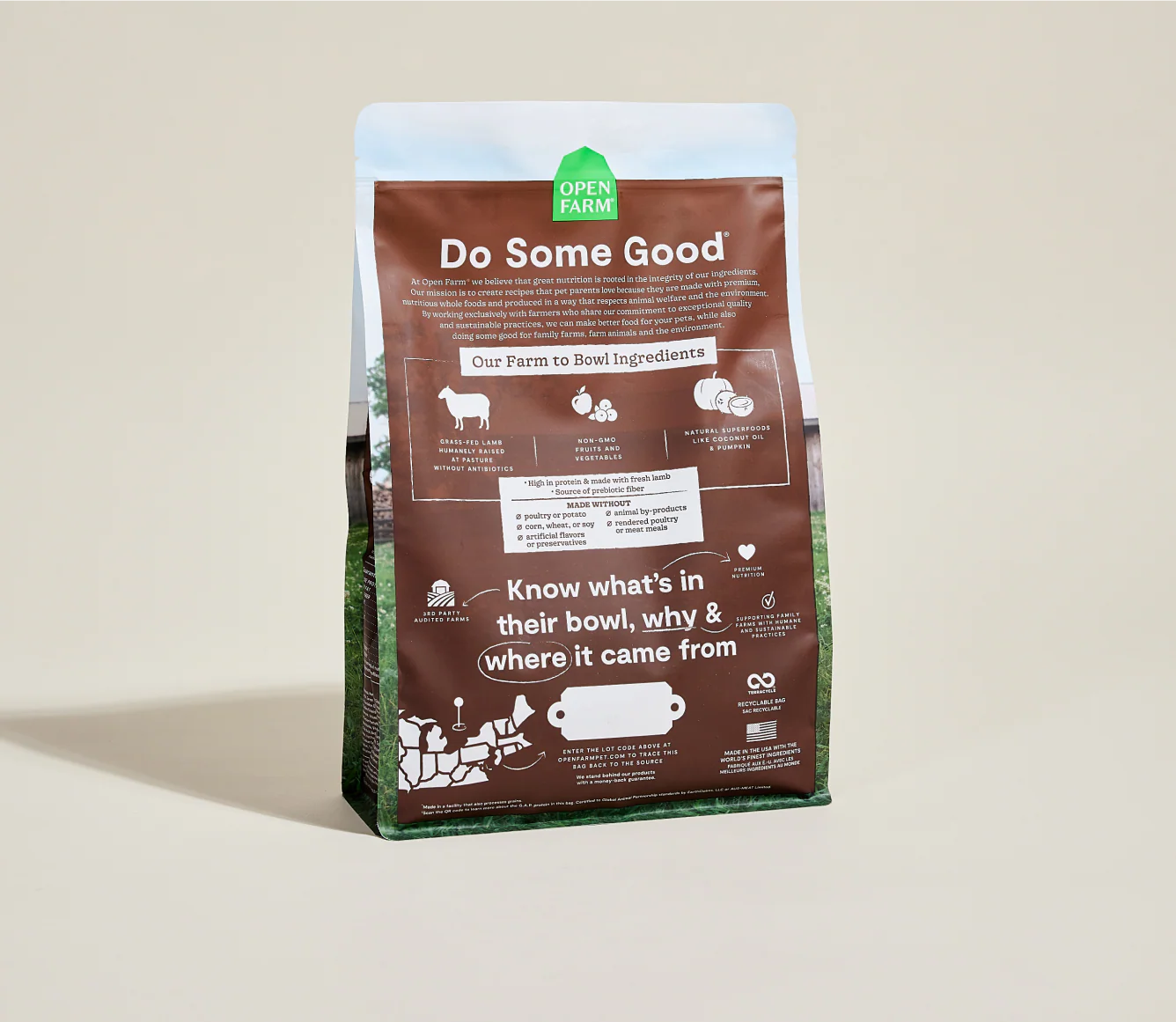 Pasture-Raised Lamb Grain-Free Cat Kibble - Image 6