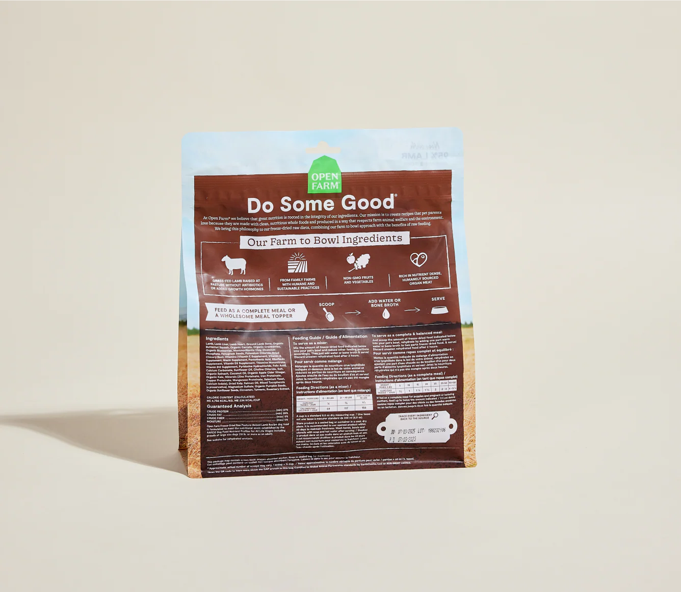 Pasture-Raised Lamb Freeze Dried Raw Morsels for Dogs - Image 6