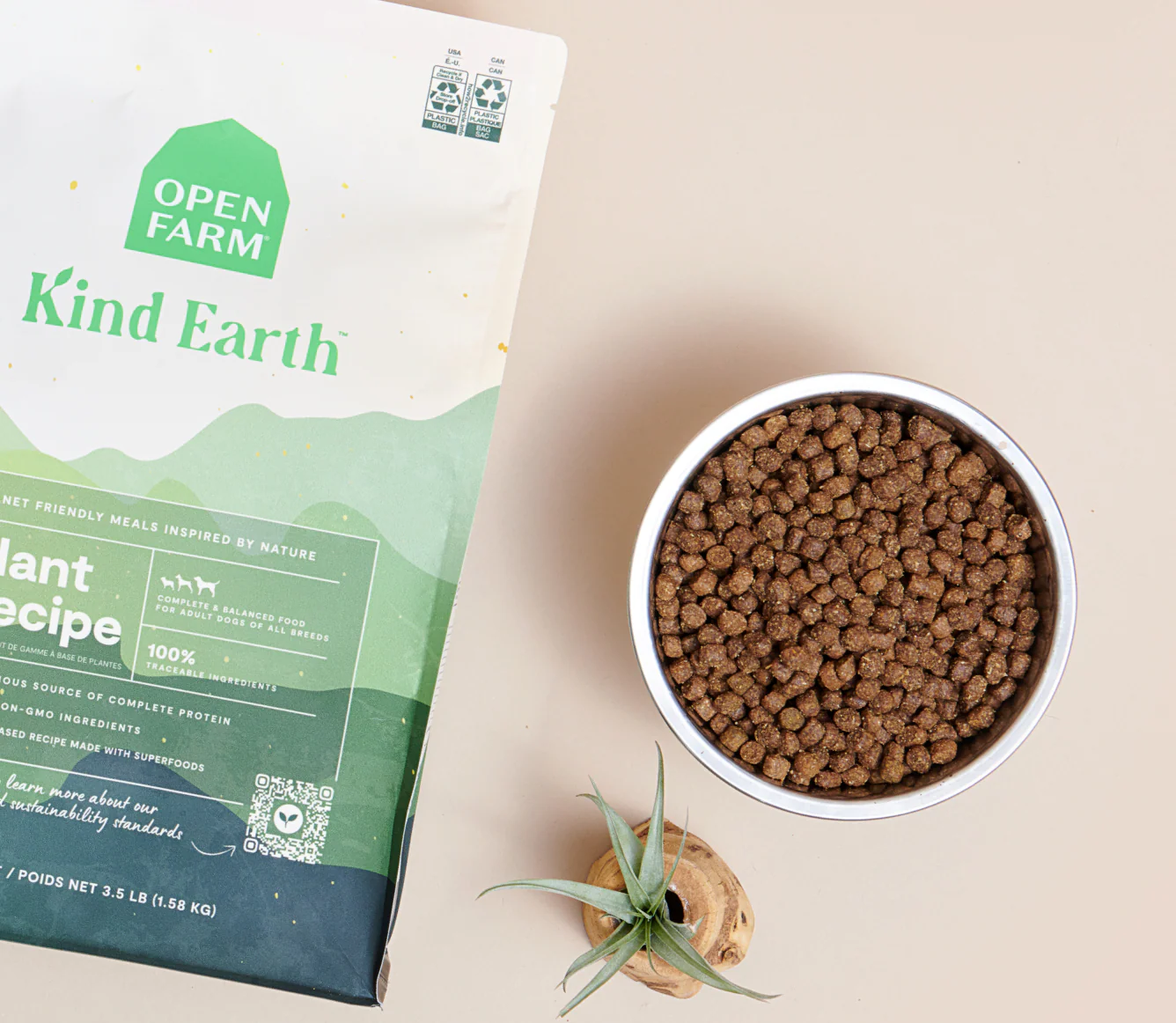 Kind Earth Plant-Based Dog Kibble - Image 3
