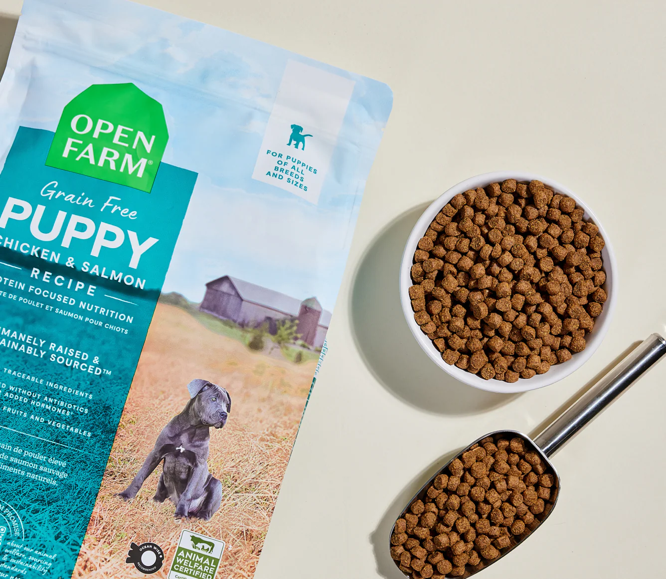 Chicken & Salmon Grain-Free Puppy Kibble - Image 3