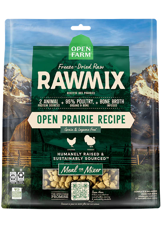 RawMix Open Prairie Freeze Dried Raw Morsels for Dogs