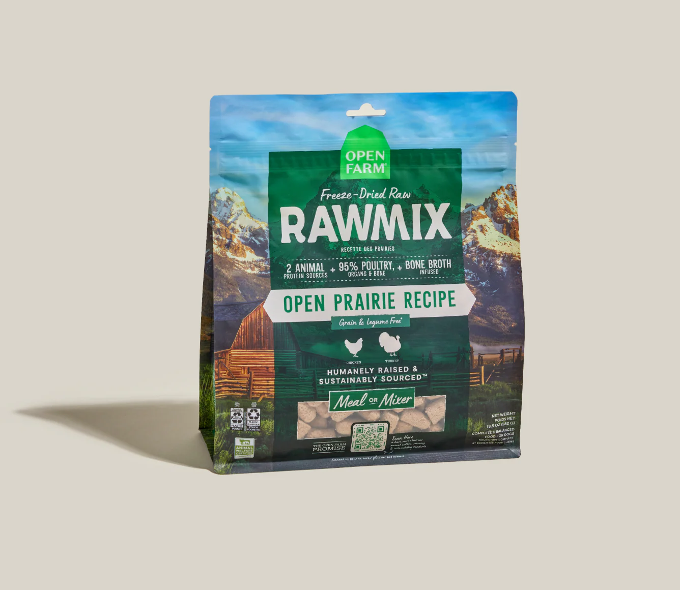 RawMix Open Prairie Freeze Dried Raw Morsels for Dogs - Image 2