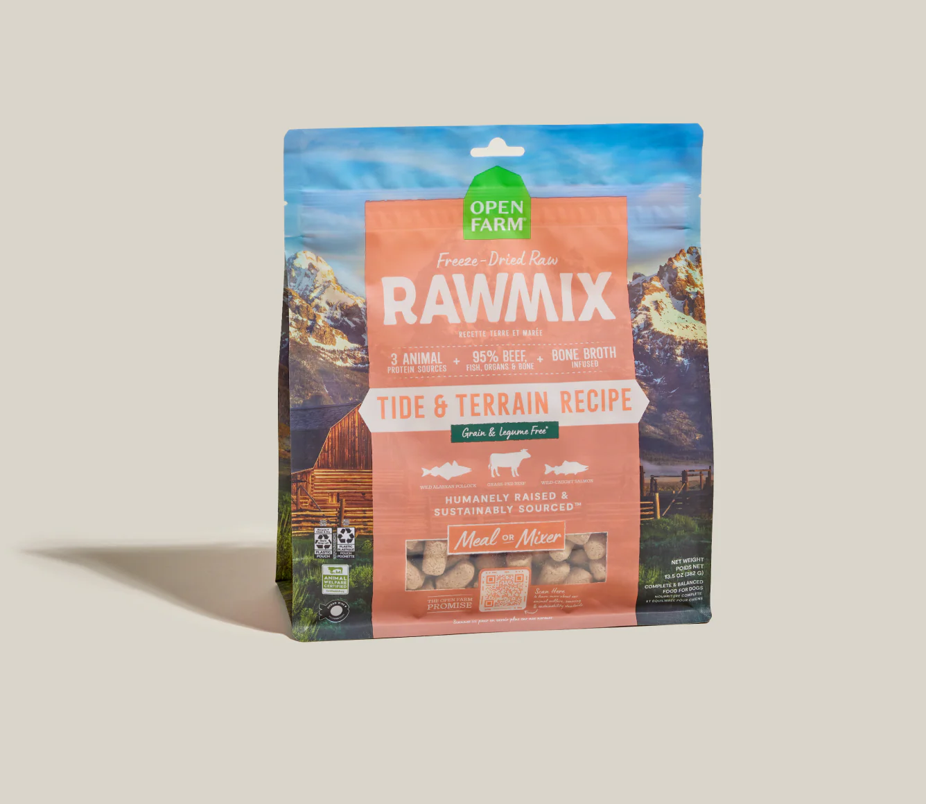 RawMix Tide & Terrain Freeze Dried Raw Morsels for Dogs - Image 2