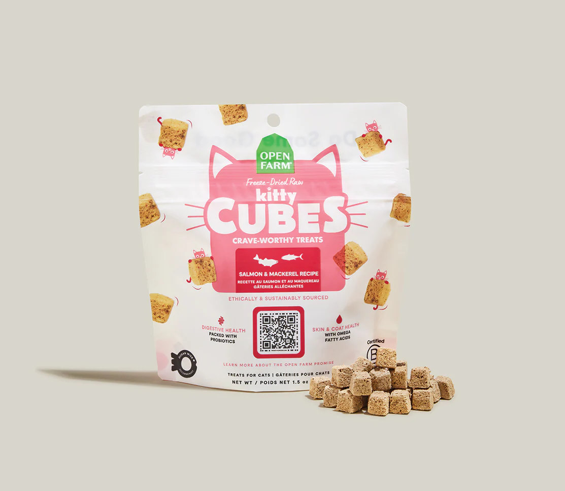 Salmon & Mackerel Kitty Cube Treats - Image 3