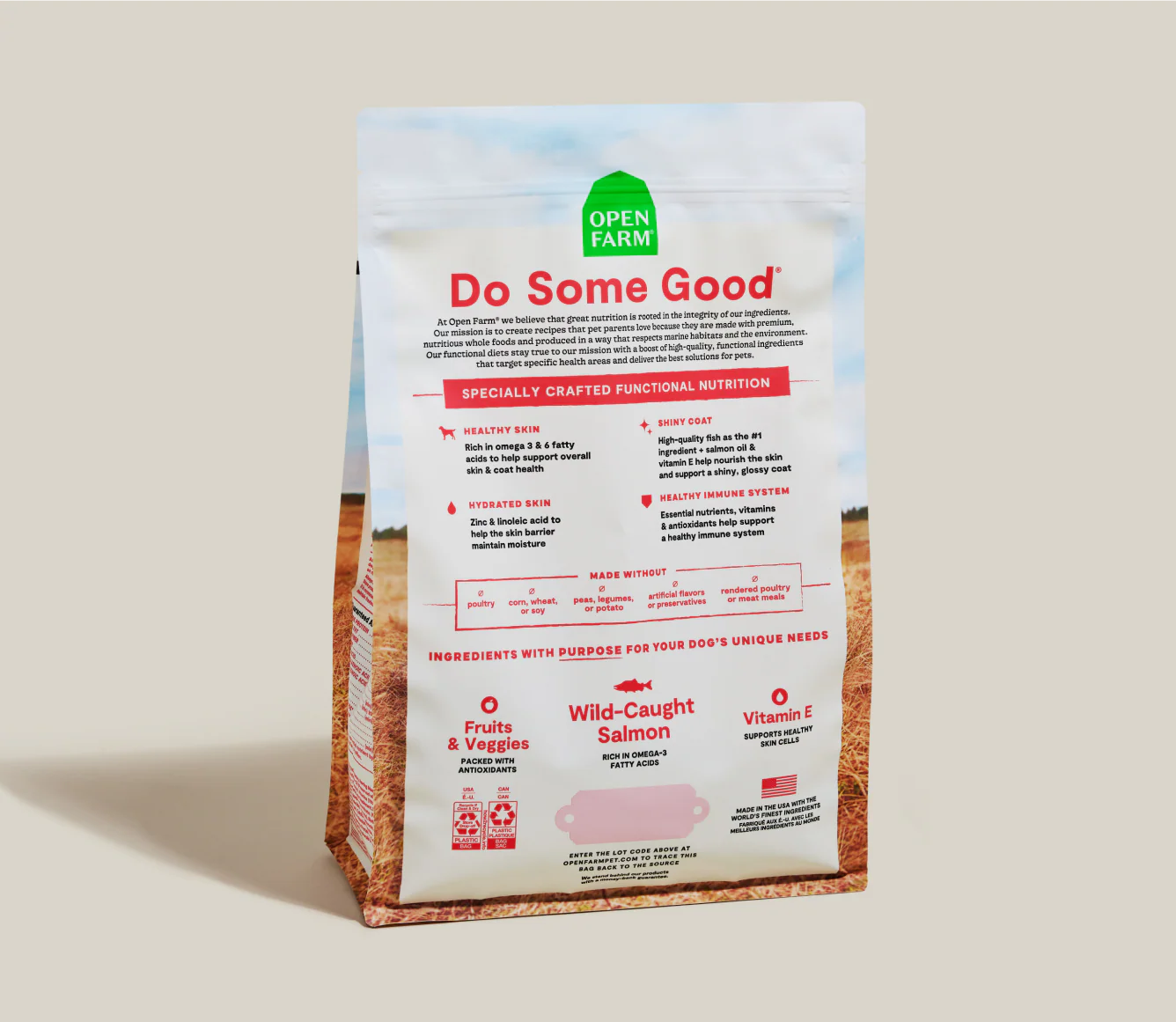 Salmon & Oatmeal Skin & Coat Health Dog Kibble - Image 6