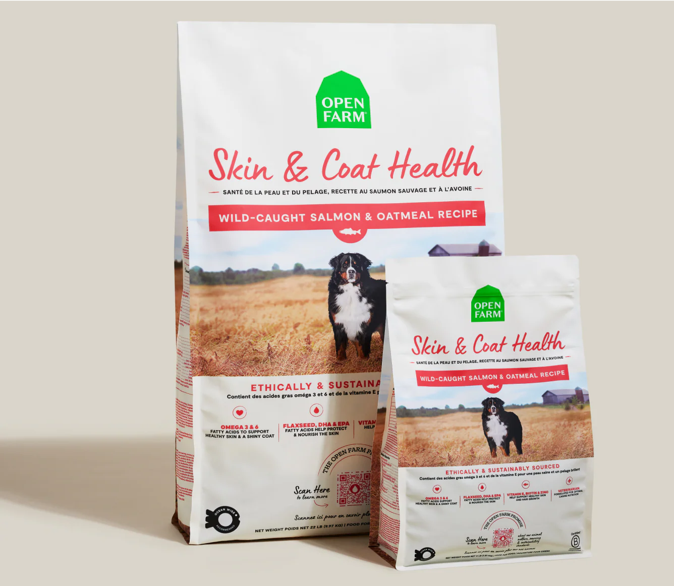 Salmon & Oatmeal Skin & Coat Health Dog Kibble - Image 7