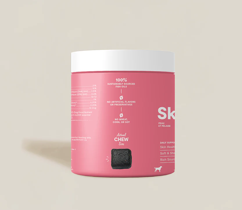 Skin & Coat Food Supplement Chews for Dogs - Image 3