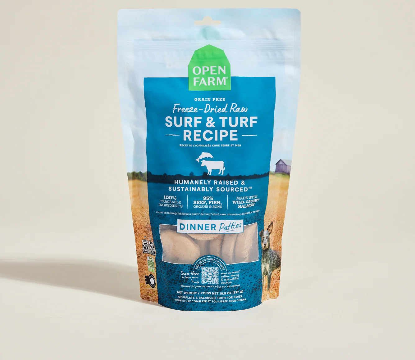Surf & Turf Freeze Dried Raw Patties for Dogs - Image 2