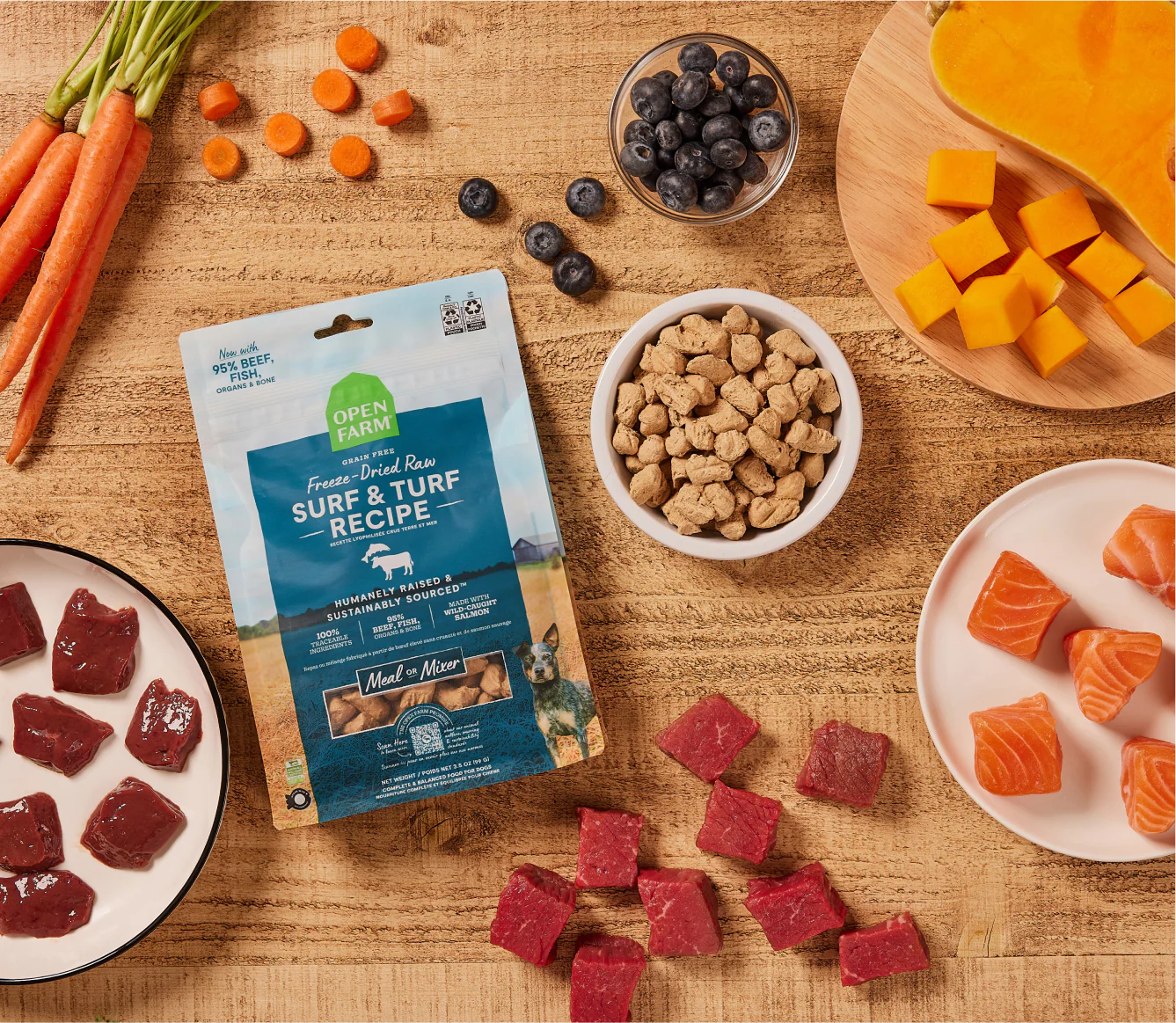 Surf & Turf Freeze Dried Raw Morsels for Dogs - Image 5