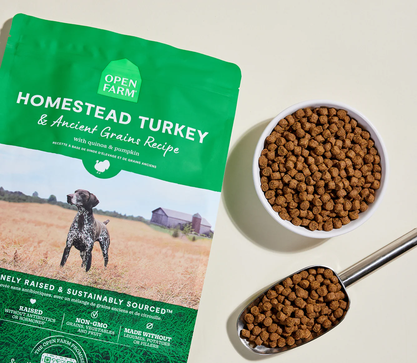 Homestead Turkey & Ancient Grains Dog Kibble - Image 3